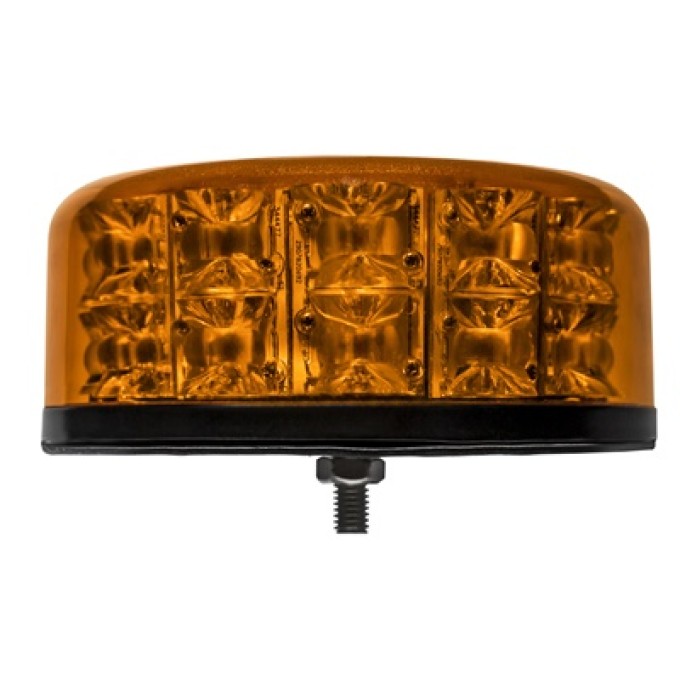 Girofar LED bicolor prindere 1 punct 12-24V 24 LED-uri de 3W - 5 ani Garantie